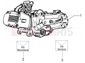 Engine, assembly - Piaggio Fly 50 4T 2V 2018