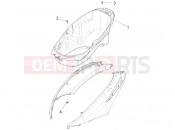 Helmet huosing - Undersaddle - Piaggio Fly 50 4T 2V 2018