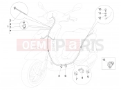 Main cable harness - Piaggio Fly 50 4T 2V 2018