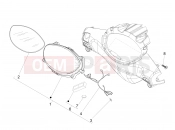 Meter combination - Cruscotto - Piaggio Fly 50 4T 2V 2018