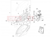Saddle/seats - Piaggio Fly 50 4T 2V 2018