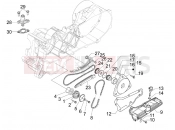 PIAGGIO Fly 50 4T 4V Oil pump