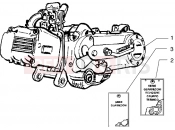 PIAGGIO Free 100 Engine