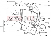 PIAGGIO Free 100 Front glove compartment