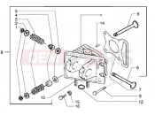 PIAGGIO Free 100 Head - valves