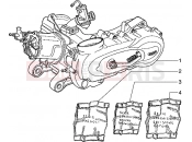 motor - Piaggio Hexagon 150