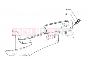 PIAGGIO Hexagon GT Lower side panels