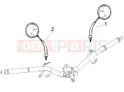Driving mirror/s - Piaggio Liberty elettrico PPT (E) 2011