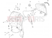 Front glove-box - Knee-guard panel - Piaggio Liberty elettrico PPT (E) 2011