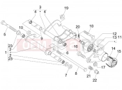 PIAGGIO MP3 125 Swinging arm