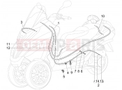 bowden - Piaggio MP3 125 Hibrid 2009