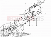 Meter combination - Cruscotto - Piaggio MP3 125 YOUrban ERL 2011