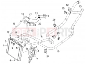 PIAGGIO MP3 250 Cooling system