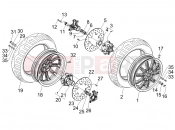 PIAGGIO MP3 250 Front wheel