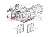 PIAGGIO MP3 250 Engine, assembly