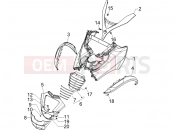 PIAGGIO MP3 250 Front shield