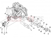 PIAGGIO MP3 250 Rocking levers support unit