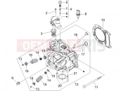PIAGGIO MP3 250 Head unit - Valve