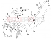 PIAGGIO MP3 250 ie LT Cooling system