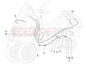 bowden - Piaggio MP3 250 ie LT 2009