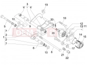 PIAGGIO MP3 250 ie MIC Swinging arm