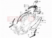 Side cover - Spoiler - Piaggio MP3 300 YOUrban LT ERL 2012