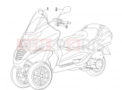 tükör - Piaggio MP3 400 ie 2008