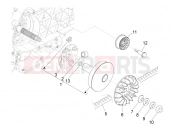 PIAGGIO MP3 400 ie Driving pulley