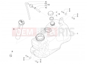 Benzin tank - Piaggio MP3 500 LT Business 2014