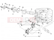 PIAGGIO MP3 500 RL Sport - Business Rocking levers support unit