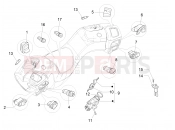 PIAGGIO MP3 500 RL Sport - Business Selectors - Switches - Buttons