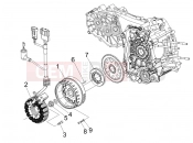 Flywheel magneto - Piaggio MP3 500 Sport (USA) 2010