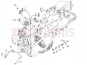 Main cable harness - Piaggio MP3 500 Sport (USA) 2010