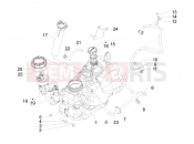 Benzin tank - Piaggio MP3 500 Sport (USA) 2011