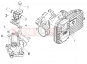 PIAGGIO MP3 500 Sport (USA) Throttle body - Injector - Induction joint