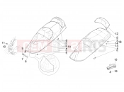 Saddle/seats - Piaggio MP3 500 Sport Business ABS (USA) 2017