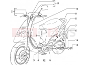 bowdenek - Piaggio NRG MC2