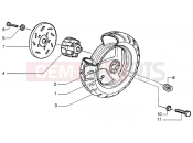 Rear wheel - Piaggio NRG MC3 DD