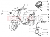 PIAGGIO NRG MC3 DT Cable harnes -regulator-h.t. Coil