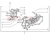 PIAGGIO NRG MC3 DT Crankase