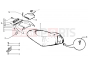 PIAGGIO NRG MC3 DT Saddle