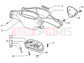 PIAGGIO NRG MC3 DT Speedometers kms.-handlebar covers