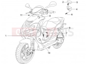 Main cable harness - Piaggio NRG Power DD 2006