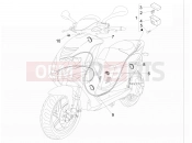 Main cable harness - Piaggio NRG Power DD 2013