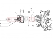 Cylinder head cover - Piaggio NRG Power DD 2015