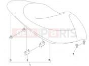 Saddle/seats - Piaggio NRG Power DD 2015