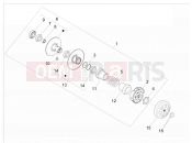Driven pulley - Piaggio NRG Power DT 2012