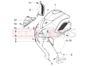 Front shield - Piaggio NRG Power DT 2012