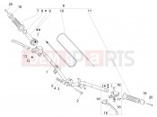 Handlebars - Master cil. - Piaggio NRG Power DT 2012