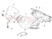 PIAGGIO NRG Power DT Handlebars coverages